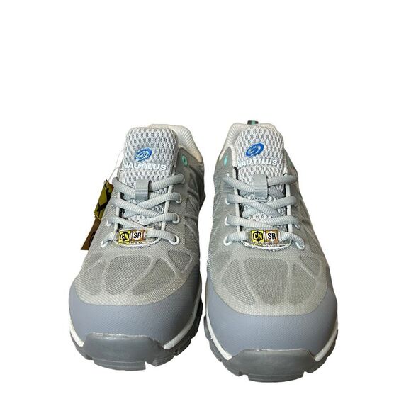 New! Nautilus Women's Spark Carbon Composite Toe Safety Shoe Size 7.5 Grey NWT - Picture 8 of 16